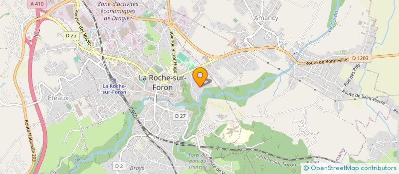 localisation de l'entreprise 790 714 141 à SAINT-AMANT-DE-NOUERE