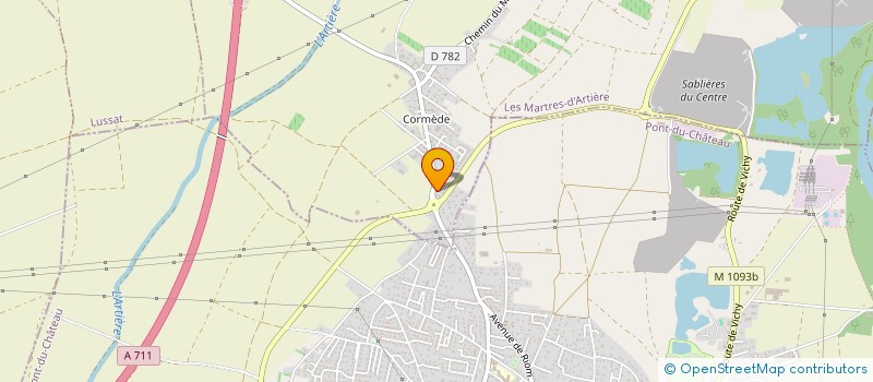 localisation de l'entreprise 790 715 395   PONT-DU-CHATEAU