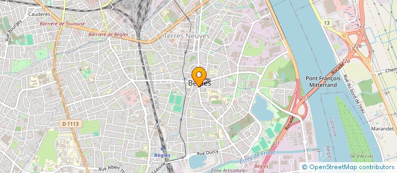 localisation de l'entreprise 790 722 409   BEGLES