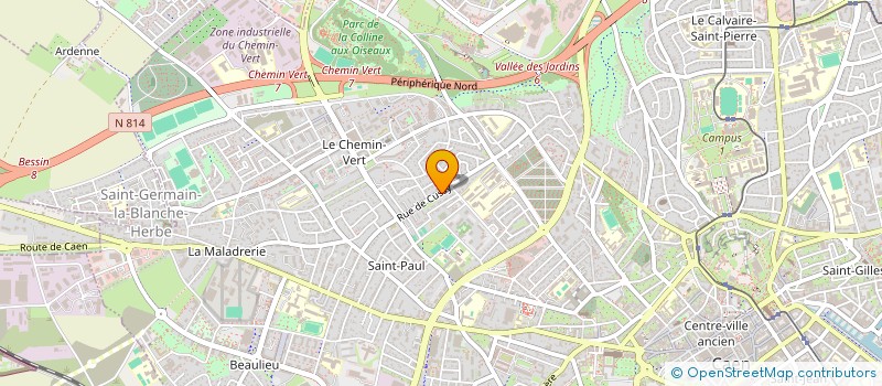 localisation de l'entreprise 790 729 420  à CAEN