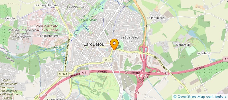 localisation de l'entreprise 790 733 224   NANTES