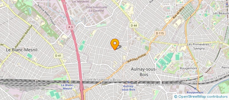 localisation de l'entreprise 790 756 795 à AULNAY-SOUS-BOIS