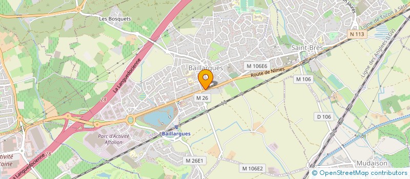 localisation de l'entreprise 790 764 393   BAILLARGUES