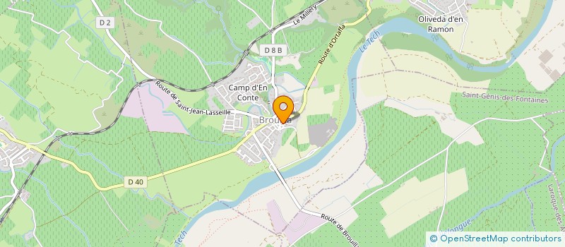 localisation de l'entreprise 790 776 728   LA BASTIDE