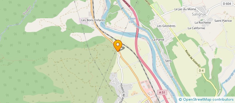 localisation de l'entreprise 790 799 290 à DIGNE-LES-BAINS