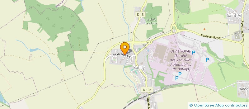 localisation de l'entreprise 790 813 943   MORHANGE