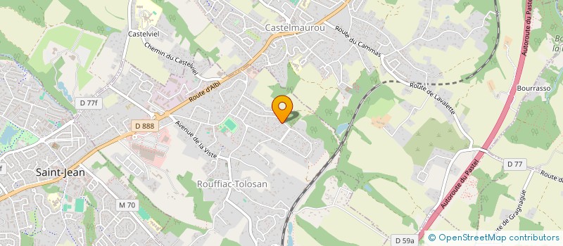 localisation de l'entreprise 790 829 857   ROUFFIAC-TOLOSAN