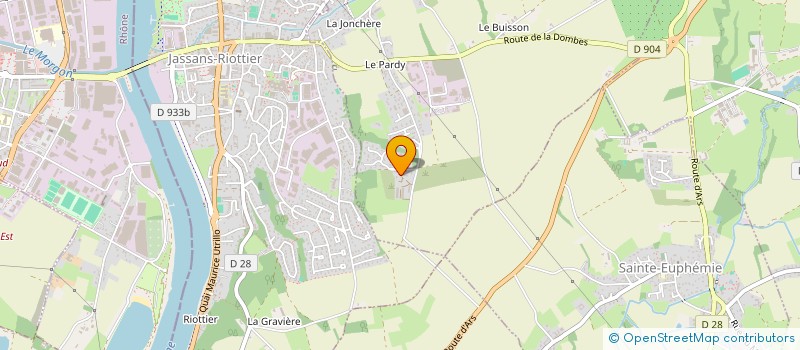 localisation de l'entreprise 790 835 805 à DIJON
