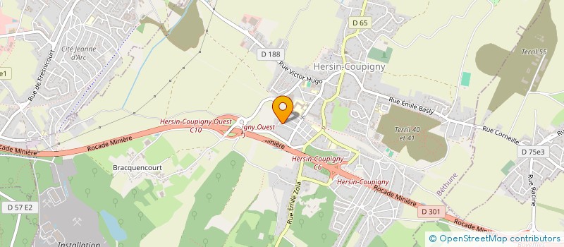 localisation de l'entreprise 790 850 515   HERSIN-COUPIGNY