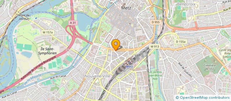 localisation de l'entreprise 790 855 233   METZ