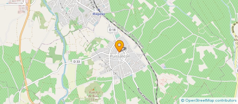 localisation de l'entreprise 790 859 896   MAGALAS