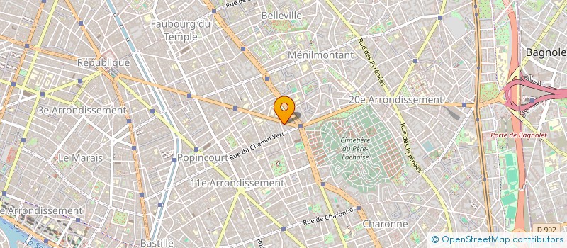localisation de l'entreprise 790 867 543 à VINCENNES