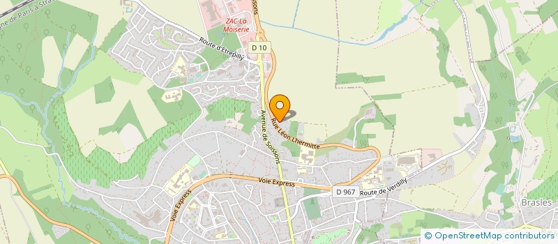localisation de l'entreprise 790 870 265 à CHATEAU-THIERRY