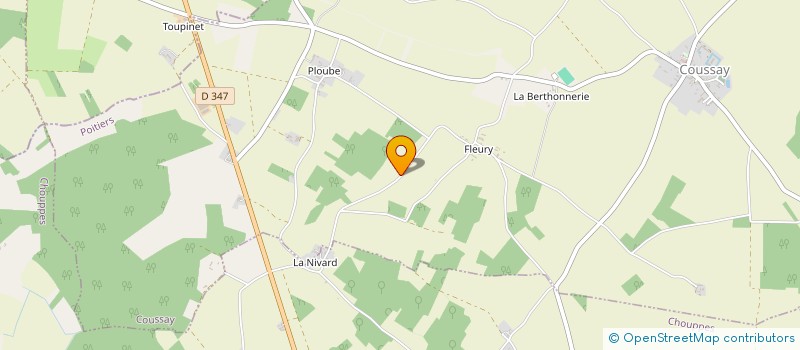 localisation de l'entreprise 790 886 675 à CHATELLERAULT