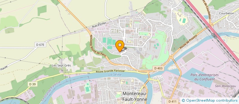 localisation de l'entreprise 790 896 468   CHANTELOUP-EN-BRIE