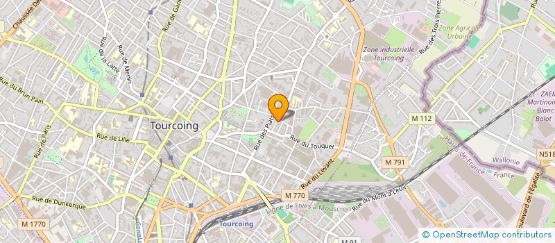 localisation de l'entreprise 790 902 241   TOURCOING