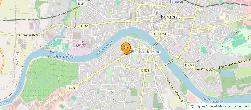 localisation de l'entreprise 790 906 713  à BERGERAC