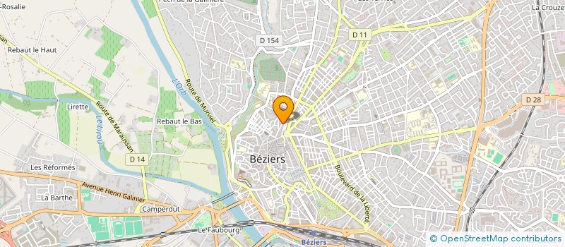 localisation de l'entreprise 790 923 056   BEZIERS