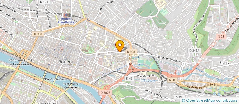 localisation de l'entreprise 790 949 655   ROUEN