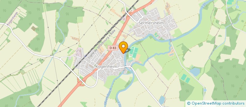 localisation de l'entreprise 790 952 535   KOGENHEIM