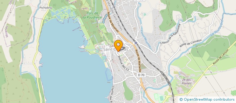 localisation de l'entreprise 790 954 549   SAINT-CHAMAS