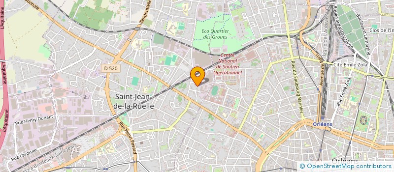localisation de l'entreprise 790 984 454   FLEURY-LES-AUBRAIS