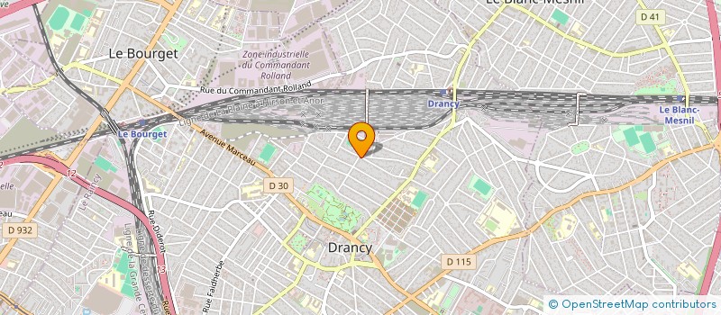 localisation de l'entreprise 791 008 204   DRANCY