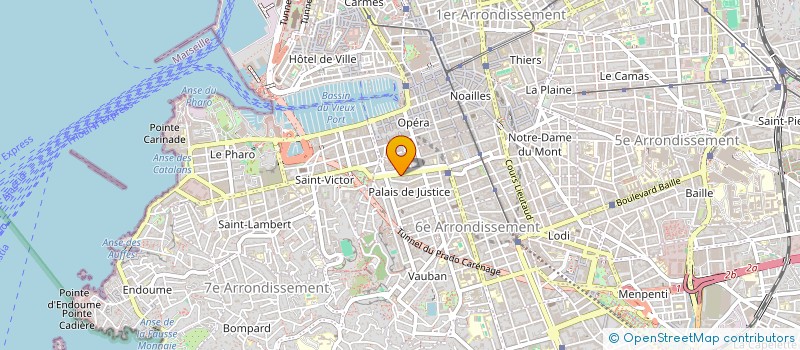 localisation de l'entreprise 791 014 111   MARSEILLE