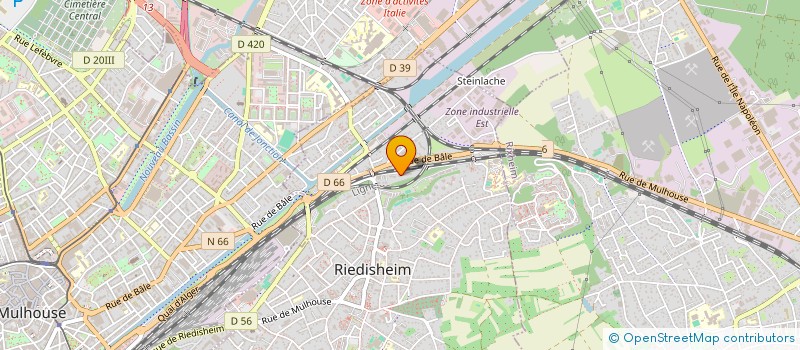 localisation de l'entreprise 791 014 301   RIEDISHEIM