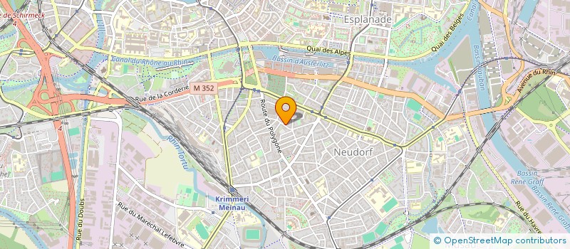 localisation de l'entreprise 791 014 327 à STRASBOURG