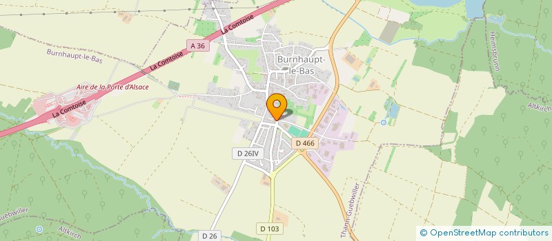 localisation de l'entreprise 791 018 500   BURNHAUPT-LE-BAS