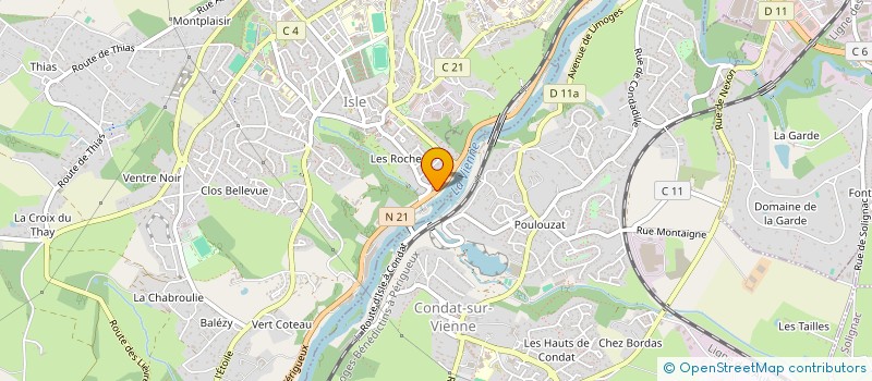 localisation de l'entreprise 791 069 685  à LIMOGES