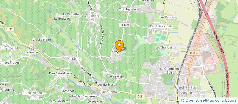 localisation de l'entreprise 791 077 696   CHAINTRE