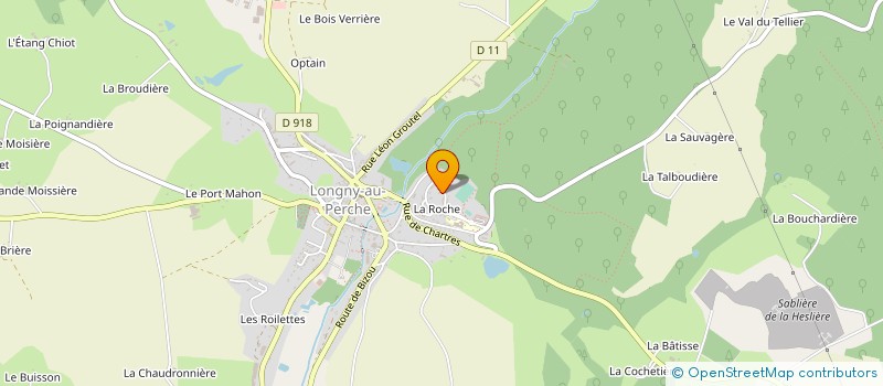 localisation de l'entreprise 791 100 282 à LONGNY LES VILLAGES