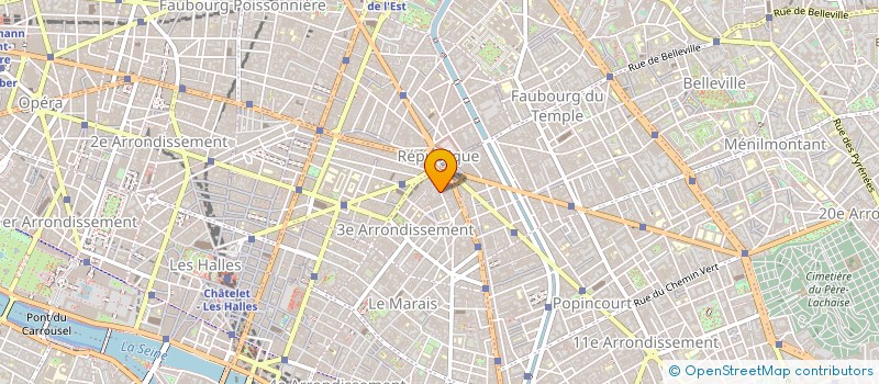 localisation de l'entreprise 791 109 424   PARIS