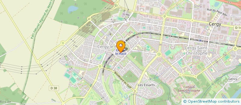 localisation de l'entreprise 791 115 348   VAUREAL