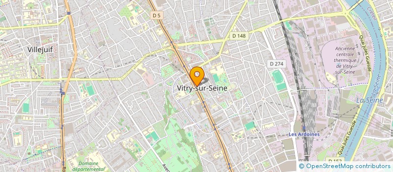 localisation de l'entreprise 791 115 959   VITRY-SUR-SEINE