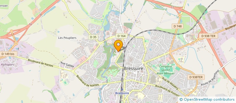 localisation de l'entreprise 791 116 247   BRESSUIRE