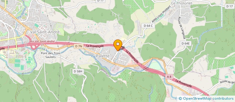 localisation de l'entreprise 791 123 912   SENAS