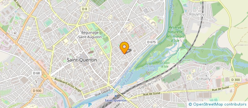 localisation de l'entreprise 791 131 154   SAINT QUENTIN