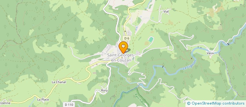 localisation de l'entreprise 791 148 554   SAINT-GEORGES-EN-COUZAN