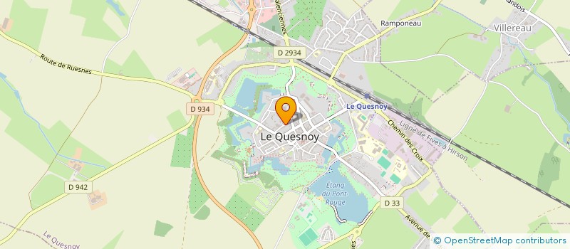 localisation de l'entreprise 791 162 472   LE QUESNOY