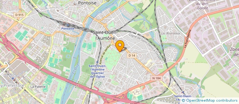 localisation de l'entreprise 791 172 232 à SAINT-OUEN-L'AUMONE