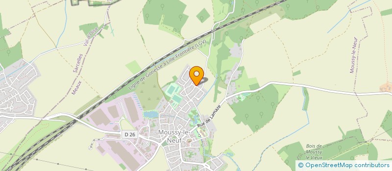 localisation de l'entreprise 791 190 978   MOUSSY-LE-NEUF