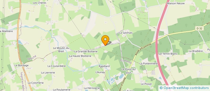 localisation de l'entreprise 791 198 989   TELOCHE