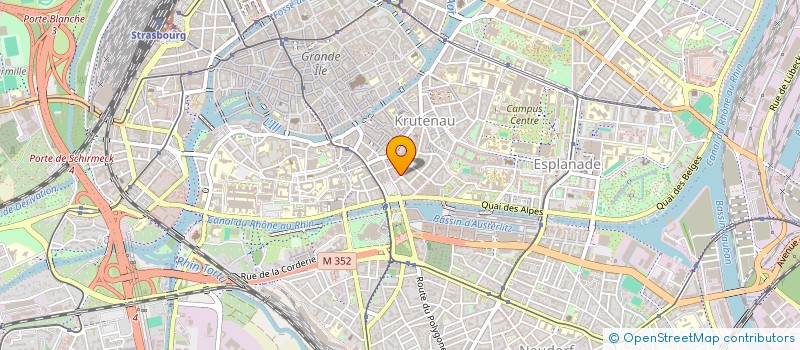 localisation de l'entreprise 791 201 809 à STRASBOURG