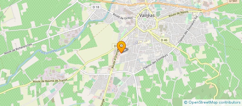 localisation de l'entreprise 791 202 856   VALREAS