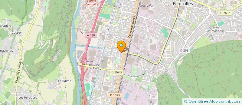 localisation de l'entreprise 791 206 865   EYBENS