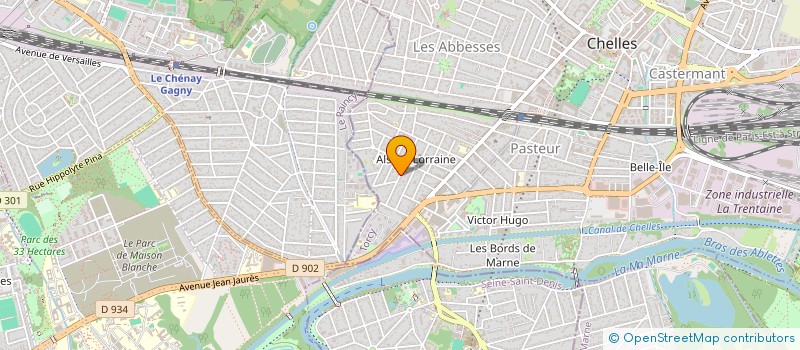 localisation de l'entreprise 791 225 394   CHELLES