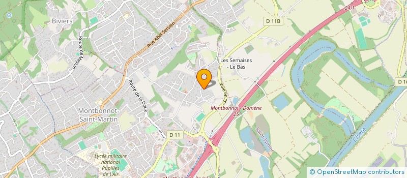 localisation de l'entreprise 791 231 467 à MONTBONNOT-SAINT-MARTIN